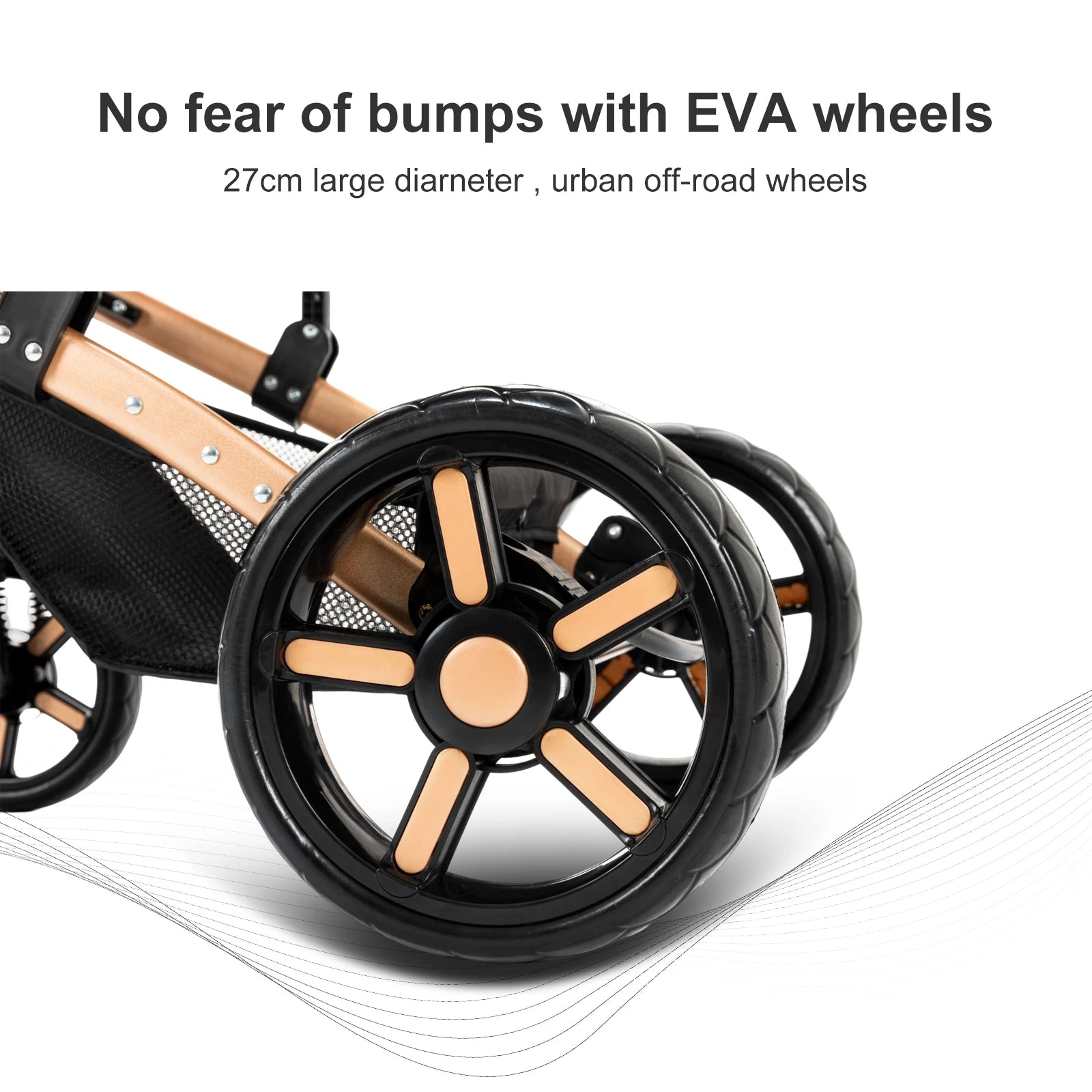 Urban-comfort Babygem 3-in-1 Baby Stroller