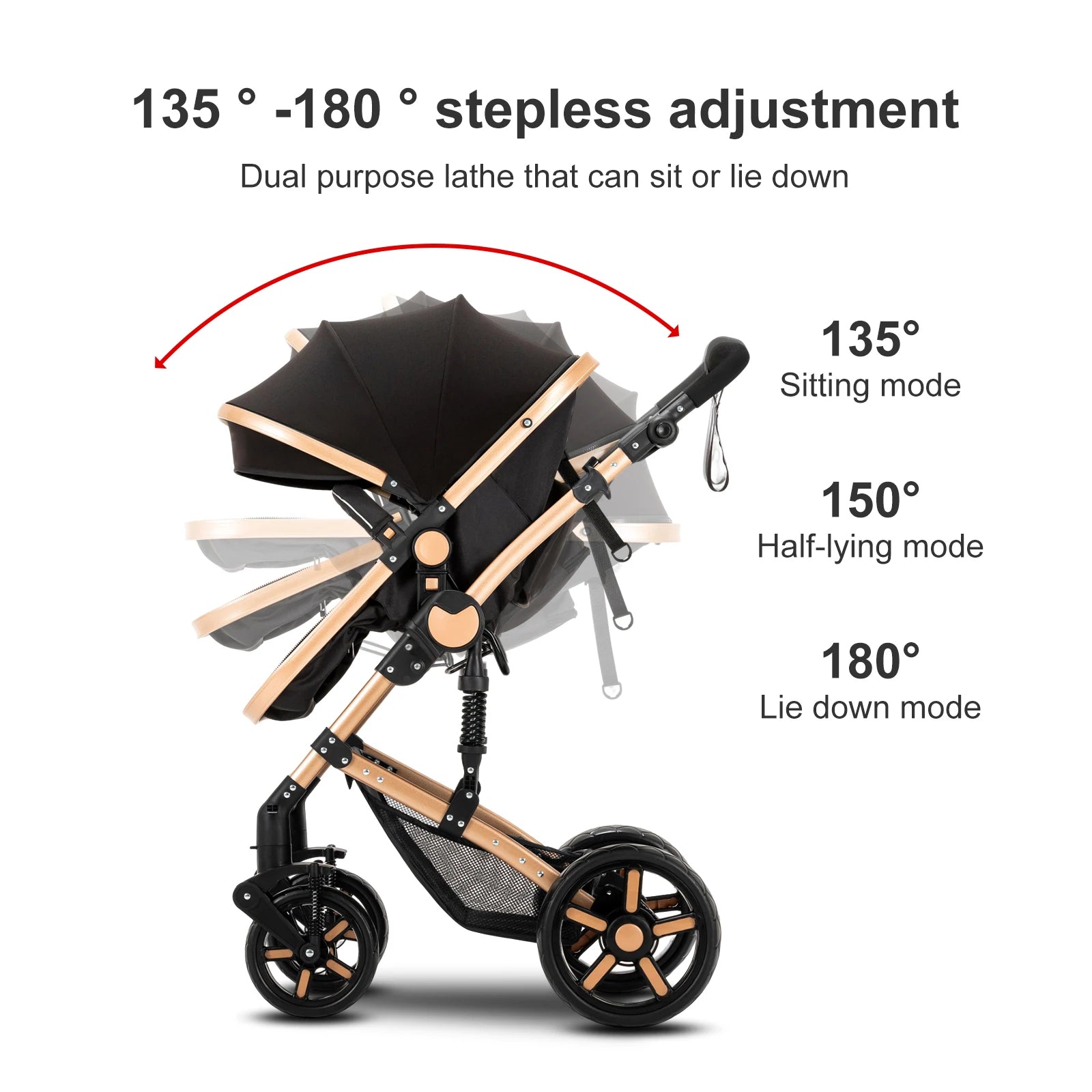 Urban-comfort Babygem 3-in-1 Baby Stroller