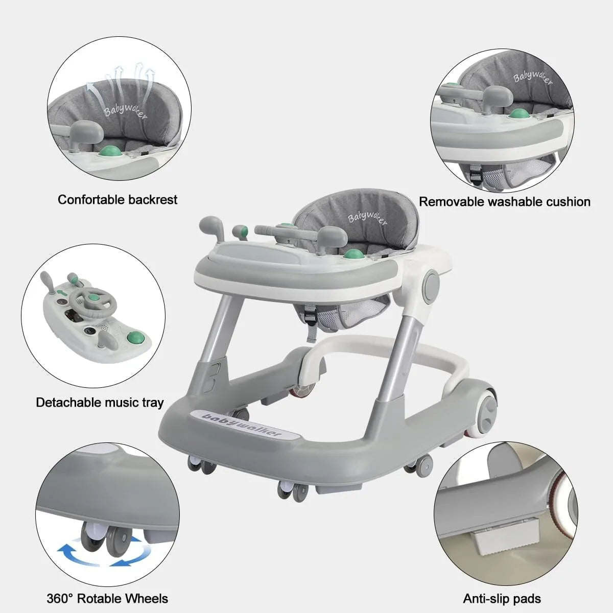 Foldable Baby Walker