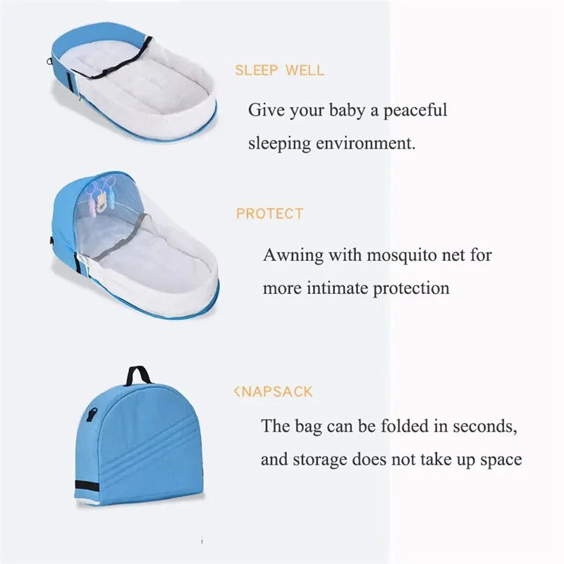 SafeNest™ Portable Newborn Bed