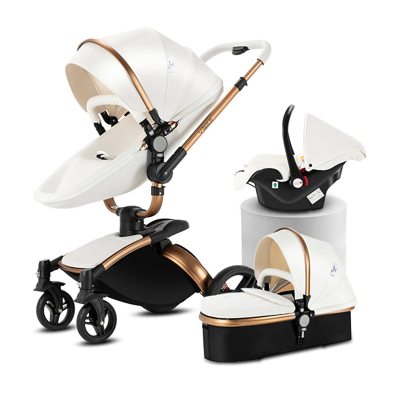 Babygem Deluxe 3-in-1 Stroller