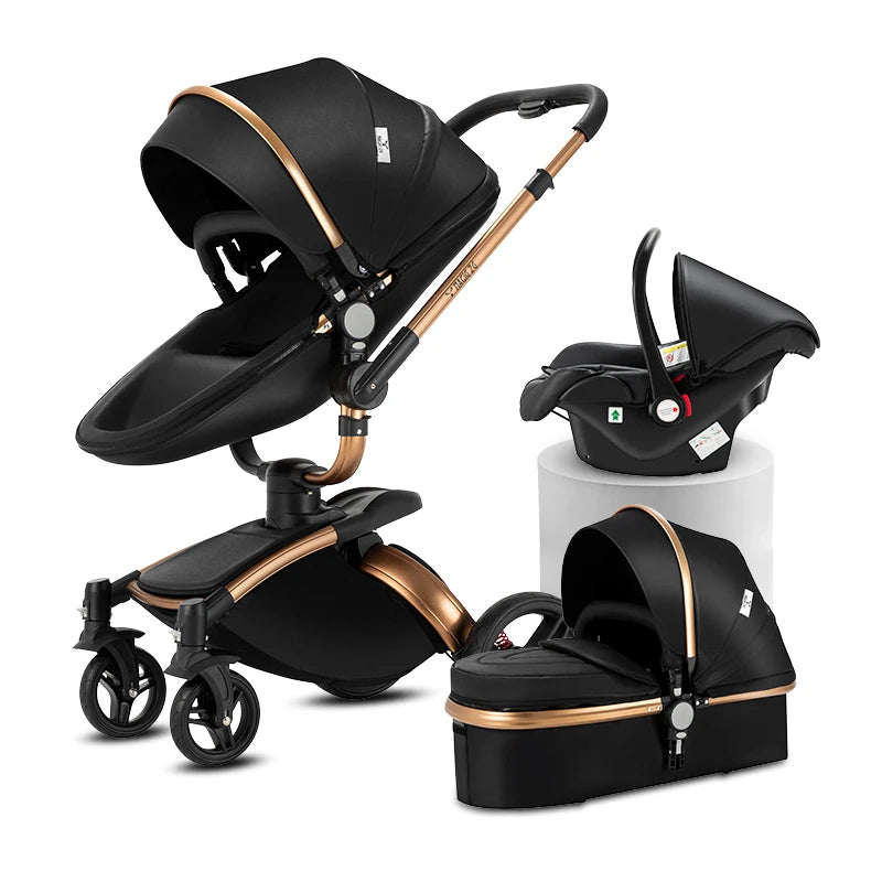 Babygem Deluxe 3-in-1 Stroller