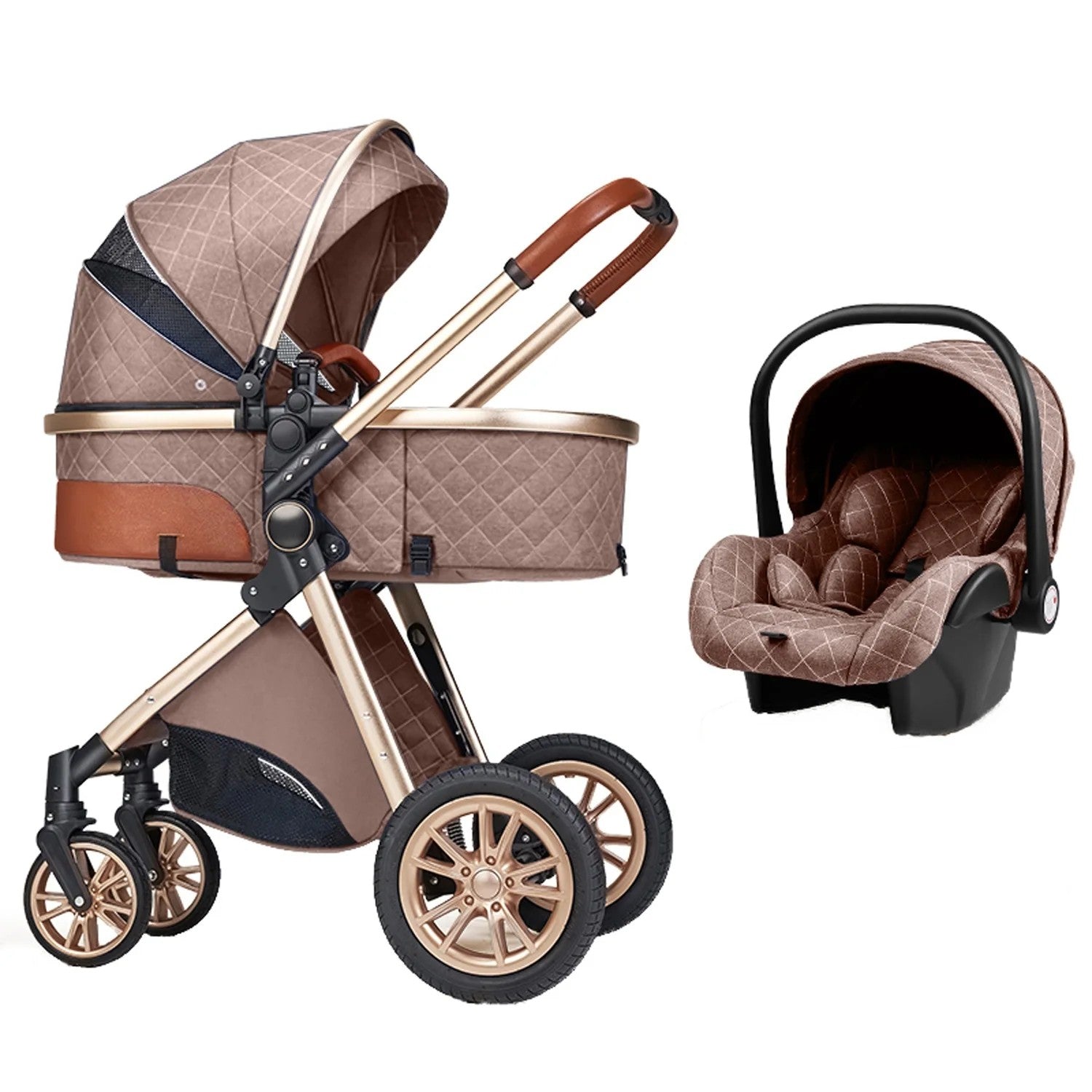 BabyGem Comfort 3-in-1 Stroller