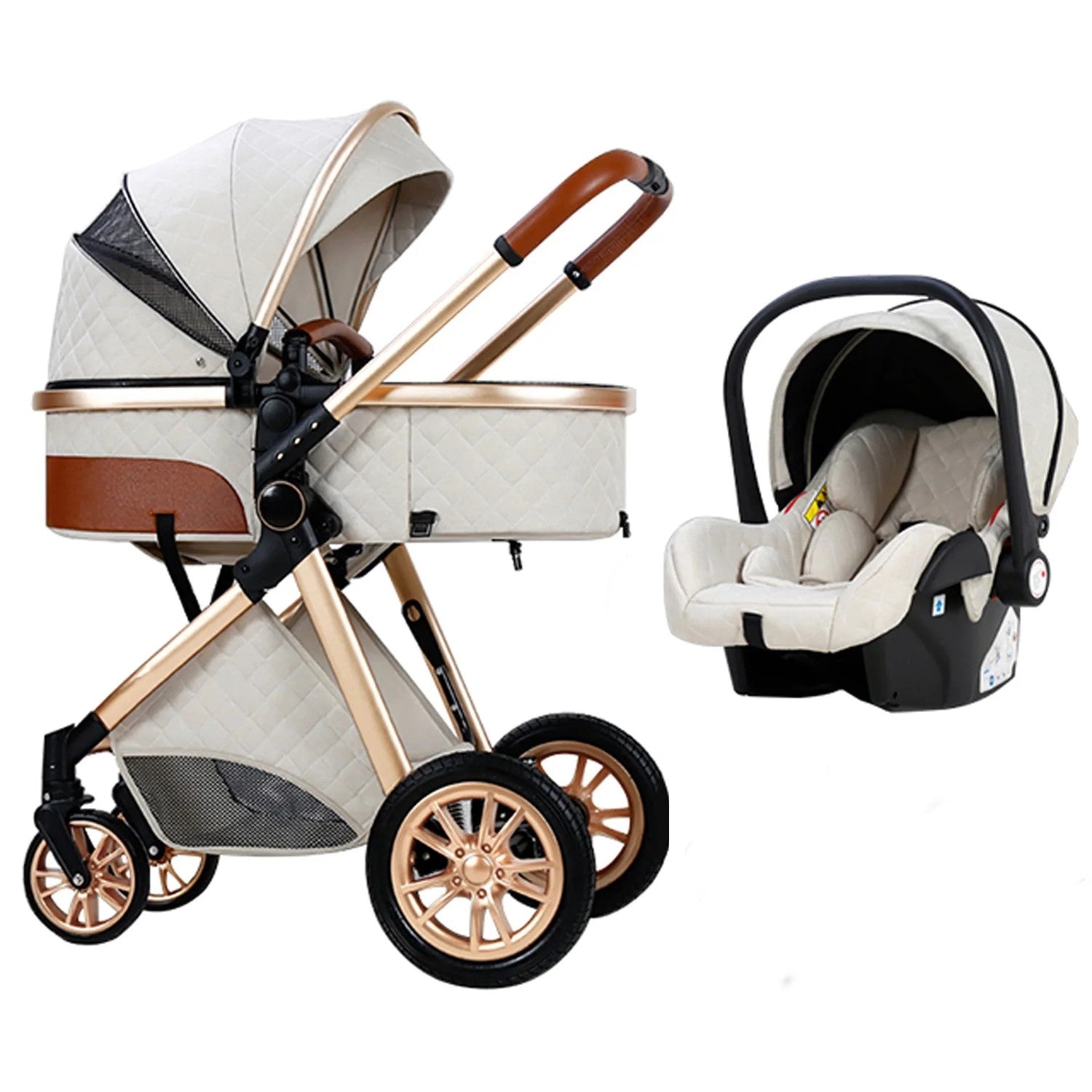 BabyGem Comfort 3-in-1 Stroller